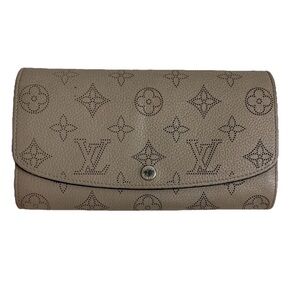 LOUIS VUITTON Mahina Portefeuille Iris Long Wallet Monogram 2 Fold